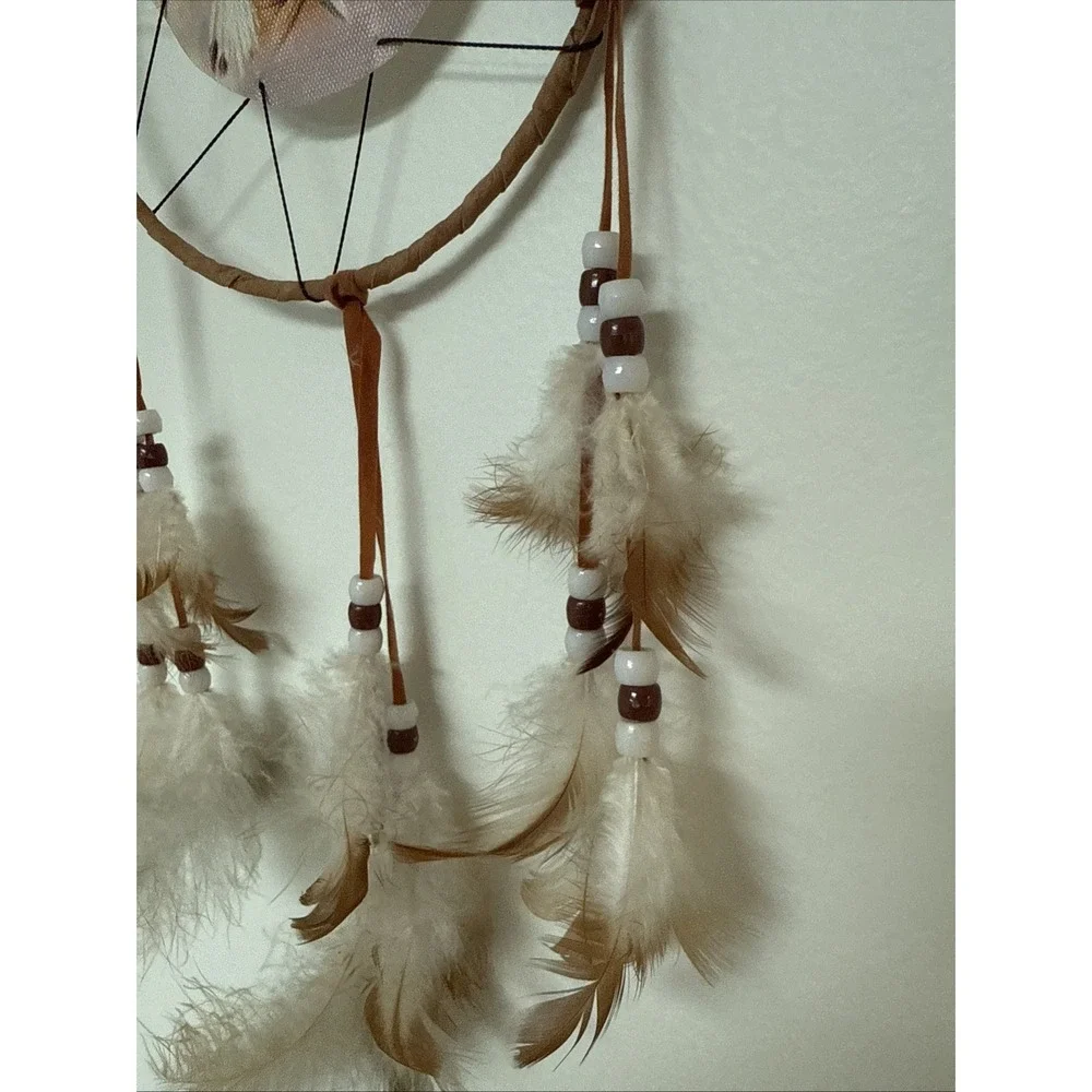 Dream Catcher Wall Hanging Native American Indian Feathers Boho Southwestern